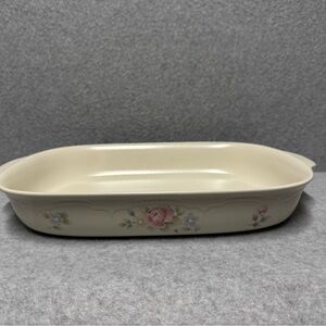 Pfaltzgraff Tea Rose casserole Dish Server